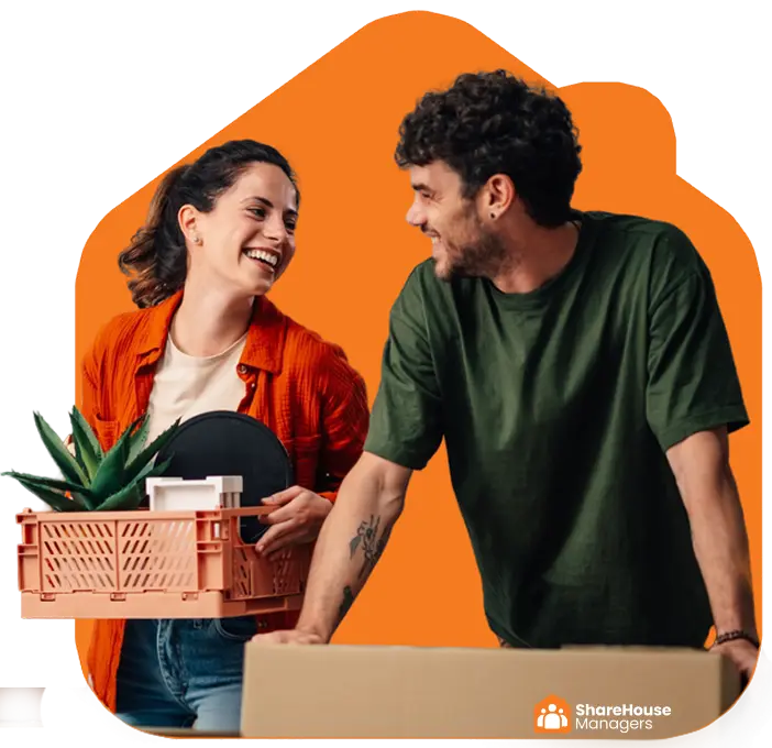Renters moving into a managed share house in Melbourne